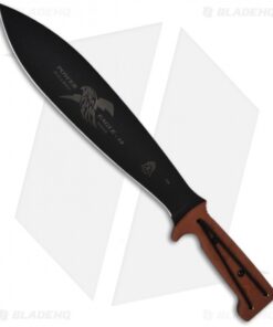 TOPS Knives Power Eagle-12 Fixed Blade Knife w/ ALRT-1 Tool (Black PLN) PE-12