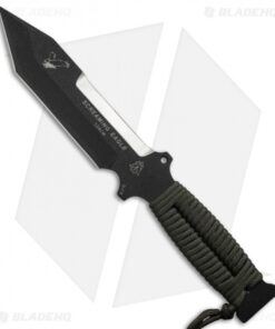 TOPS Knives Screaming Eagle Tanto Point Knife Paracord (5.625" Black) SE6020-PBT