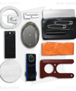 TOPS Knives S.N.A.P. Card Kit Survival Tin (3.375" Red) SNAP-01