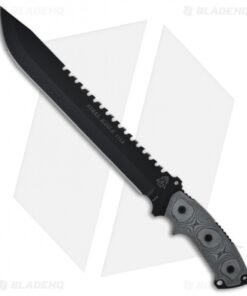 TOPS Knives Steel Eagle 111A Hunter's Point Knife (11" Black Plain)