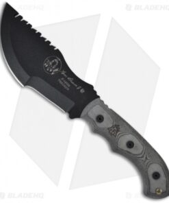 TOPS Knives Tom Brown Tracker #1 Fixed Blade Knife (6.375" Black) TBT-010