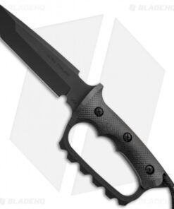 Treeman Knives Ultra Phalanx D-Guard Knife Black Micarta (7.5" Black)