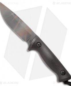 Treeman Knives Recon Hunter Fixed Blade Knife Brown Micarta (4.375")