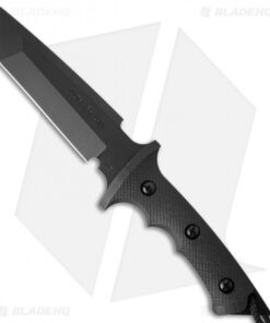 Treeman Knives Ultra Phalanx "Black Ops" Knife Black G-10 (6" Black)
