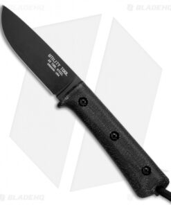 Utility Tool Knives Wilderness Knife No. 3 Black Micarta (4" Black) UTK0100-2014