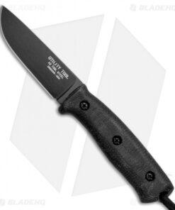 Utility Tool Knives Wilderness Knife No. 5 Black Micarta (4" Black) UTK0100-2014
