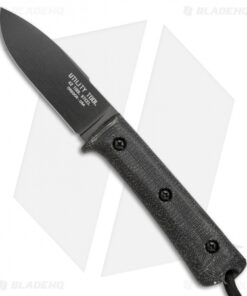 Utility Tool Knives Wilderness Knife No. 3 Black Micarta (3.75" Black) UTK0097