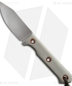 Wallace Edged Tools FS I Fixed Blade Knife Gray G-10 (3.25" Satin)