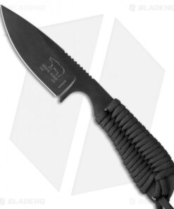 White River Knives Backpacker Knife Black Paracord (3" Black)