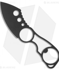 White River Knives Knucklehead Neck Knife (3.875" Black)